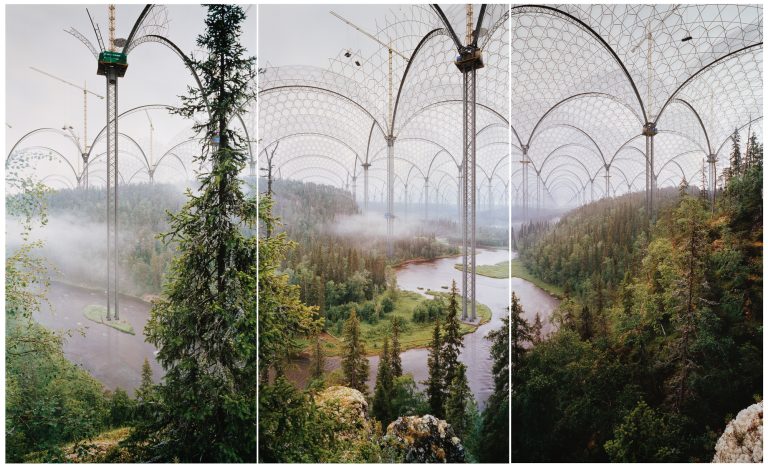 Halso, Ilkka: Kitkajoki, 2004, from the series Luontomuseo, 2004